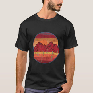 Zuidwest bergwoestijn scène t-shirt