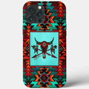 Zuidwest Buffalo Schedel En Pijlen Case-Mate iPhon iPhone 13 Pro Max Hoesje