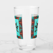 Zuidwest-buffelschedel en pijlglas glas (Rechts)