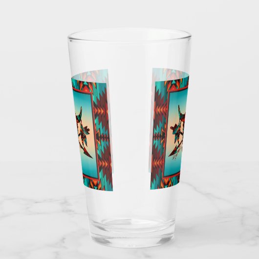 Zuidwest-buffelschedel en pijlglas glas (Rechts)