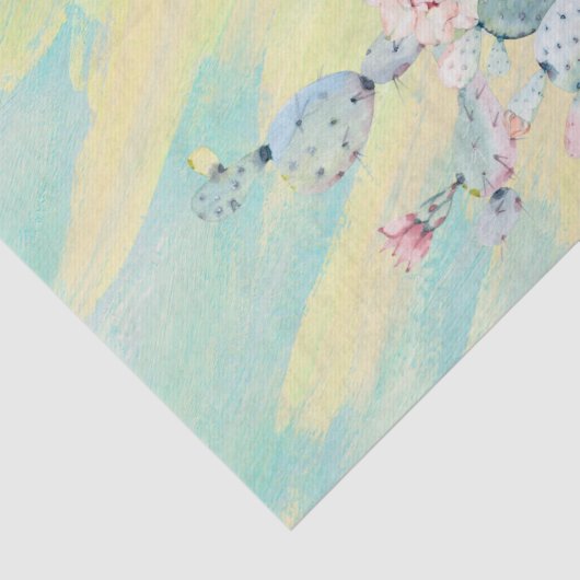 Zuidwest-Cactus - Ontkoppeling van meubilair Tissuepapier (Detail)