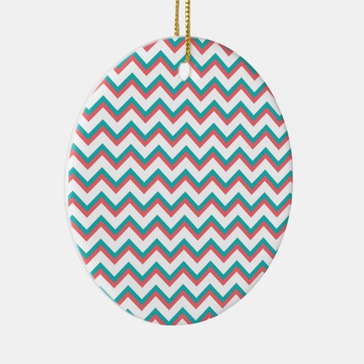 Zuidwest-Chevron-patroon Keramisch Ornament (Rechts)