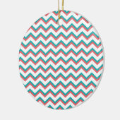 Zuidwest-Chevron-patroon Keramisch Ornament (Links)