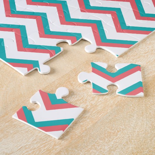 Zuidwest-Chevron-patroon Legpuzzel (Zijkant)