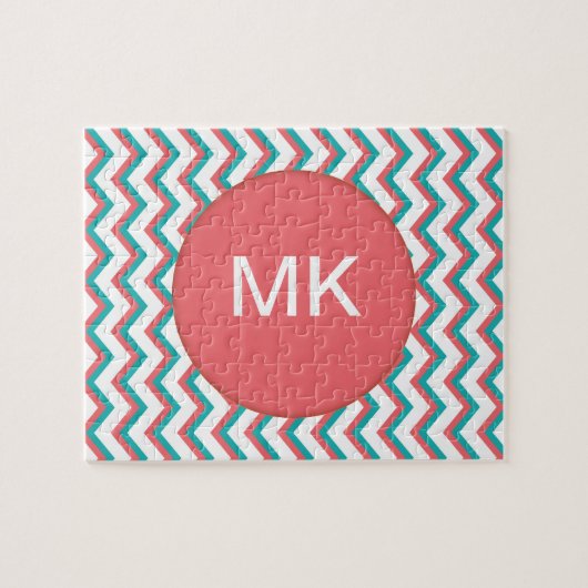 Zuidwest-Chevron-patroon Legpuzzel (Horizontaal)