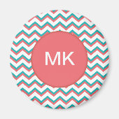 Zuidwest-Chevron-patroon Magneet (Voorkant)