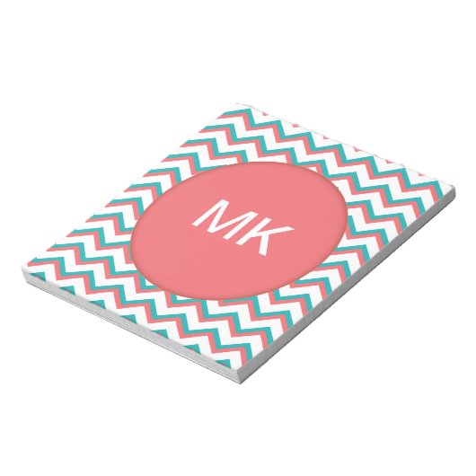 Zuidwest-Chevron-patroon Notitieblok (Linkerzijde)