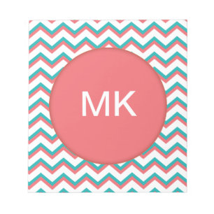 Zuidwest-Chevron-patroon Notitieblok