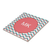 Zuidwest-Chevron-patroon Tegeltje (Zijkant)