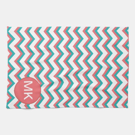 Zuidwest-Chevron-patroon Theedoek (Horizontaal)