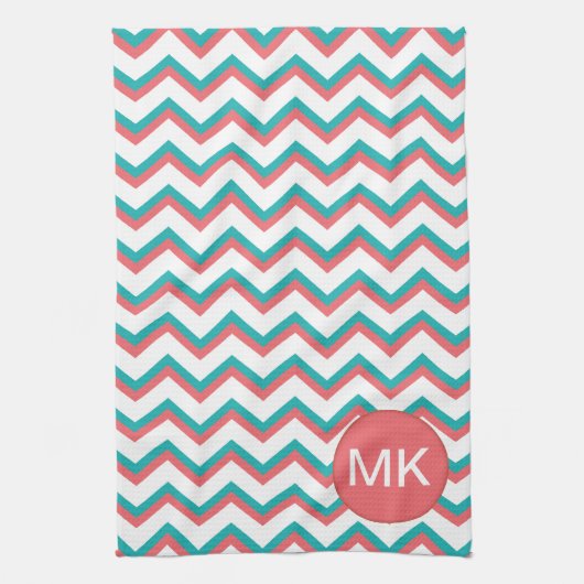 Zuidwest-Chevron-patroon Theedoek (Verticaal)