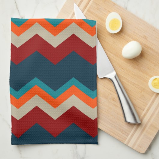 Zuidwest-Chevron Theedoek (Quarter Fold)