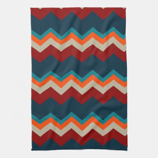 Zuidwest-Chevron Theedoek (Verticaal)