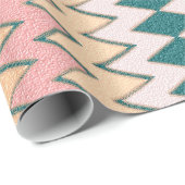 Zuidwest-Chevron Zigzag Wrapping Paper Cadeaupapier (Rol Hoek)