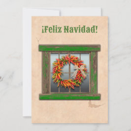 Zuidwest Chile Ristra Wreath Flat Vakantie Kaart