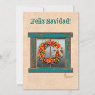 Zuidwest Chile Ristra Wreath Flat Vakantie Kaart