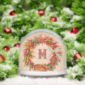 Zuidwest Chili krans gepersonaliseerd Sneeuwbol (Kerstmis)