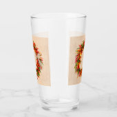 Zuidwest Chili Ristra Wreath on Adobe Wall Glas (Rechts)