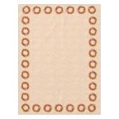 Zuidwest Chili Ristra Wreath on Adobe Wall Tafelkleed (Voorkant)