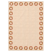 Zuidwest Chili Ristra Wreath on Adobe Wall Tafelkleed (Voorkant)