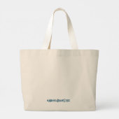 Zuidwest-Coyote Canvas tas (Achterkant)