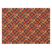 Zuidwest Dancing Kokopelli Patroon Tafelkleed (Voorkant (Horizontaal))