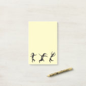 Zuidwest Dancing Kokopelli Post-it® Notes (Op bureau)