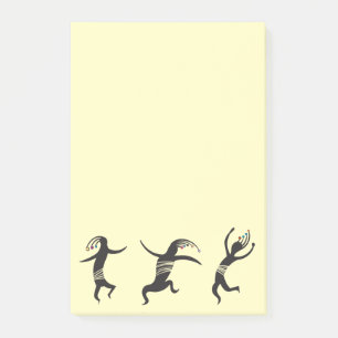 Zuidwest Dancing Kokopelli Post-it® Notes