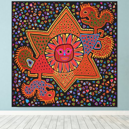 Zuidwest Del Sol Canvas Afdruk (Insitu (Houten vloer))