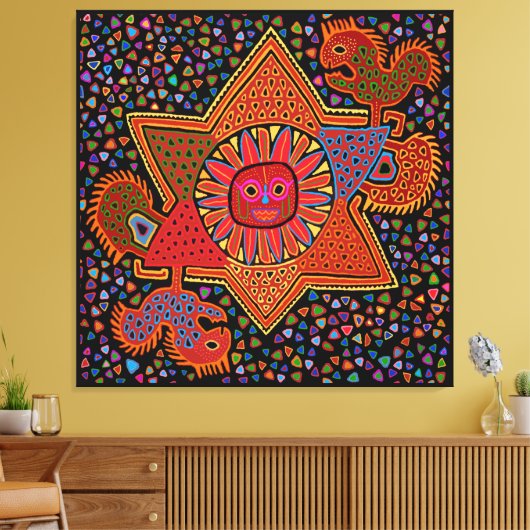 Zuidwest Del Sol Canvas Afdruk (Insitu (Woonkamer))