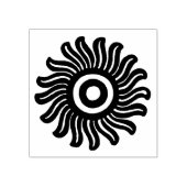 Zuidwest Del Sol Design Rubber Stempel (Afrduk)