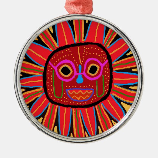 Zuidwest Del Sol Metalen Ornament (Voorkant)