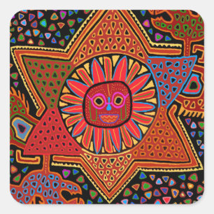 Zuidwest Del Sol Vierkante Sticker