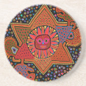 Zuidwest Del Sol Zandsteen Onderzetter (Voorkant)