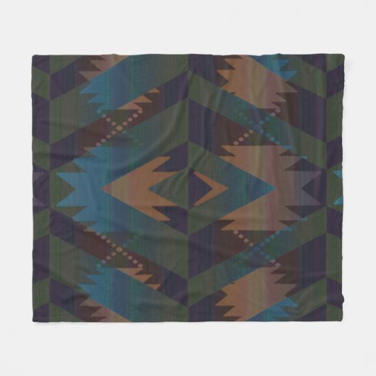Zuidwest Design Aztec Print decoratieve deken (Voorkant (Horizontaal))