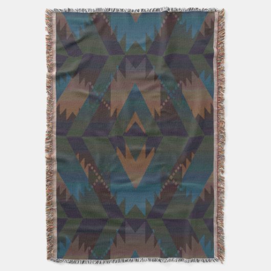 Zuidwest Design Aztec Print Deken (Voorkant Verticaal)