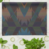 Zuidwest Design Aztec Print Theedoek (Gevouwen)
