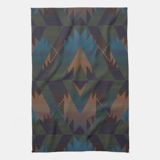 Zuidwest Design Aztec Print Theedoek (Verticaal)