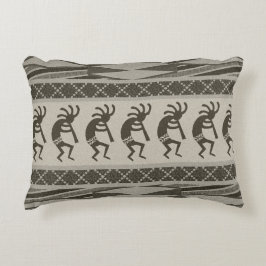Zuidwest Design Tribal Dancing Kokopelli Decoratief Kussen