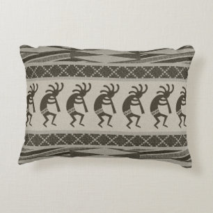 Zuidwest Design Tribal Dancing Kokopelli Decoratief Kussen