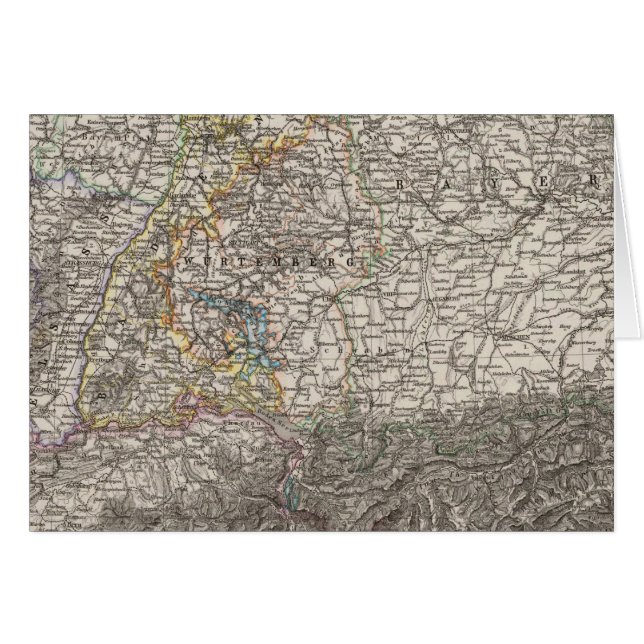 Zuidwest-Duitsland en Zwitserland (Voorkant Horizontaal)