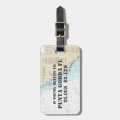  Zuidwest-Florida Nautical Bagagelabel (Voorkant verticaal)