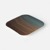 Zuidwest-gekleurde woestijn papieren bordje (Gebogen)