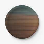 Zuidwest-gekleurde woestijn papieren bordje (Voorkant)