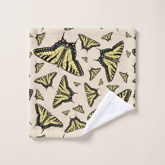 Zuidwest-gele kanonstaart bad handdoek (Wasdoekje)