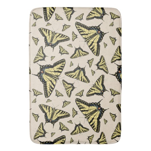 Zuidwest-gele kanonstaart badmat (Voorkant Verticaal)