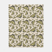 Zuidwest-gele kanonstaart fleece deken (Voorkant)