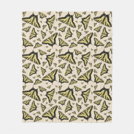 Zuidwest-gele kanonstaart fleece deken