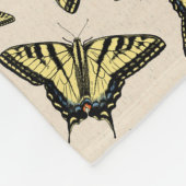 Zuidwest-gele kanonstaart fleece deken (Hoek)