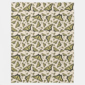 Zuidwest-gele kanonstaart fleece deken (Voorkant)